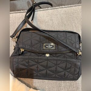 Kate Spade Quilted Black Baby Bag